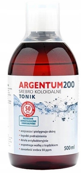 Aura Herbals Argentum 200 Srebro Koloidowe 50Tonik