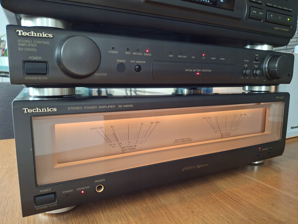 Technics wzmacniacz SE-A900S i SU-C800U
