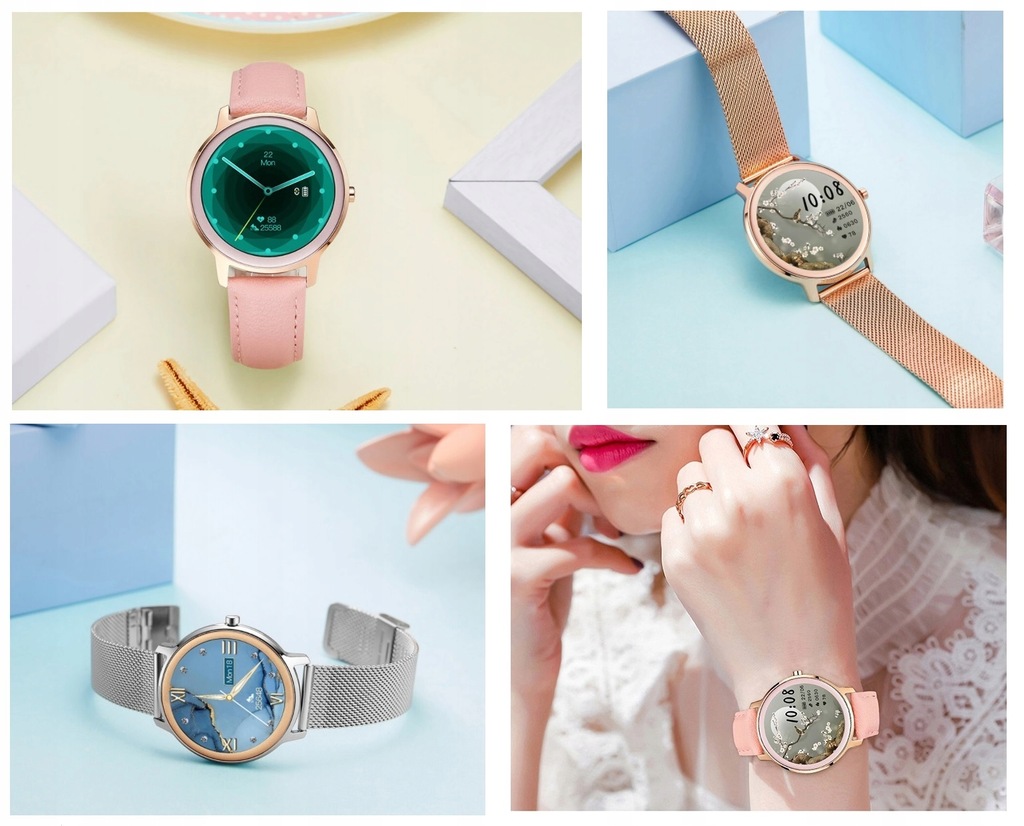 Купить КРАСИВЫЕ ЖЕНСКИЕ Умные часы, тонометр PL: отзывы, фото и ...