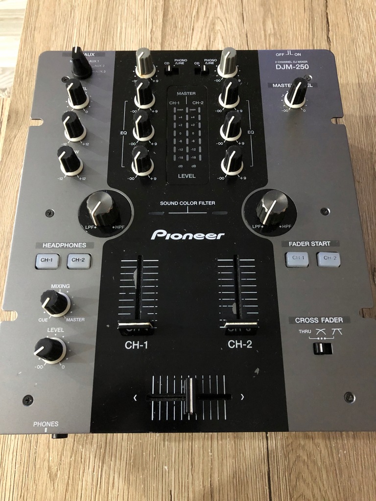 Pioneer DJM 250-K - Bardzo Ładny - Wyczyszczony