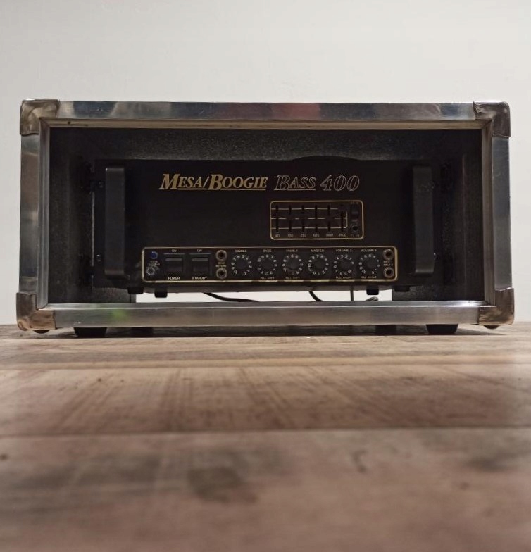 Mesa Boogie 400+ lampowy head basowy + rack case SUS-4