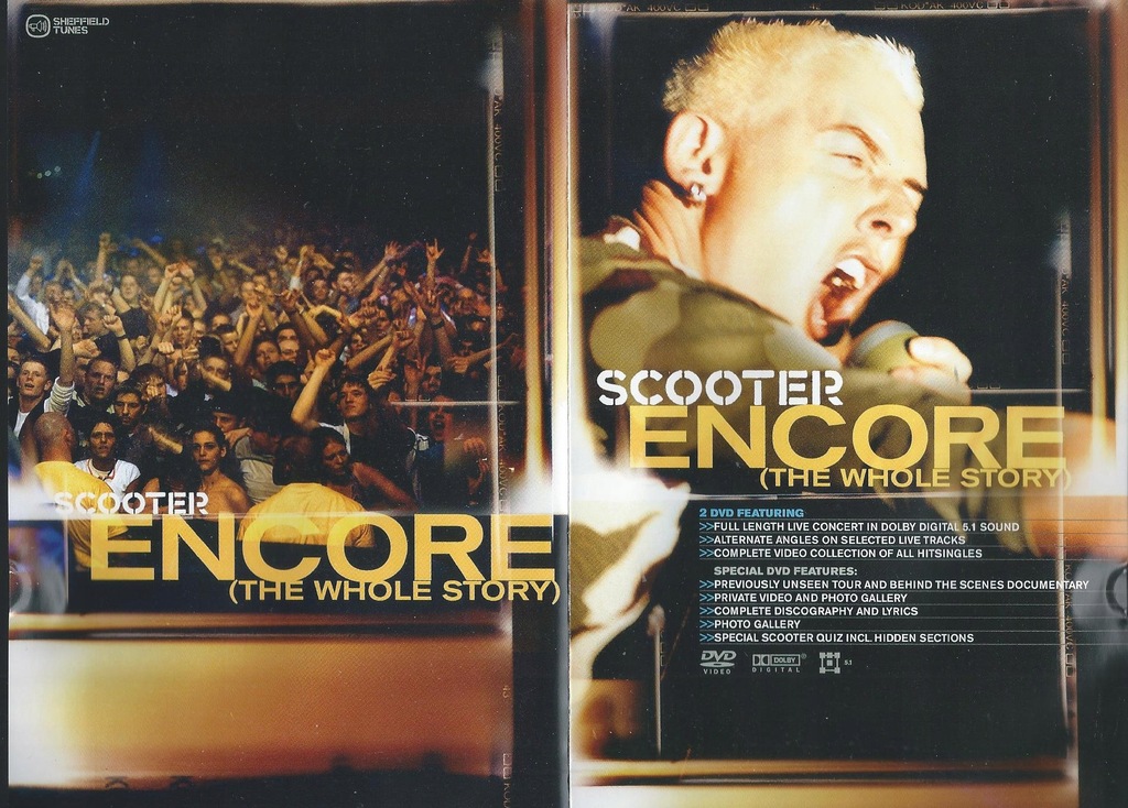 SCOOTER - encore [whole story] 2002._2DVD