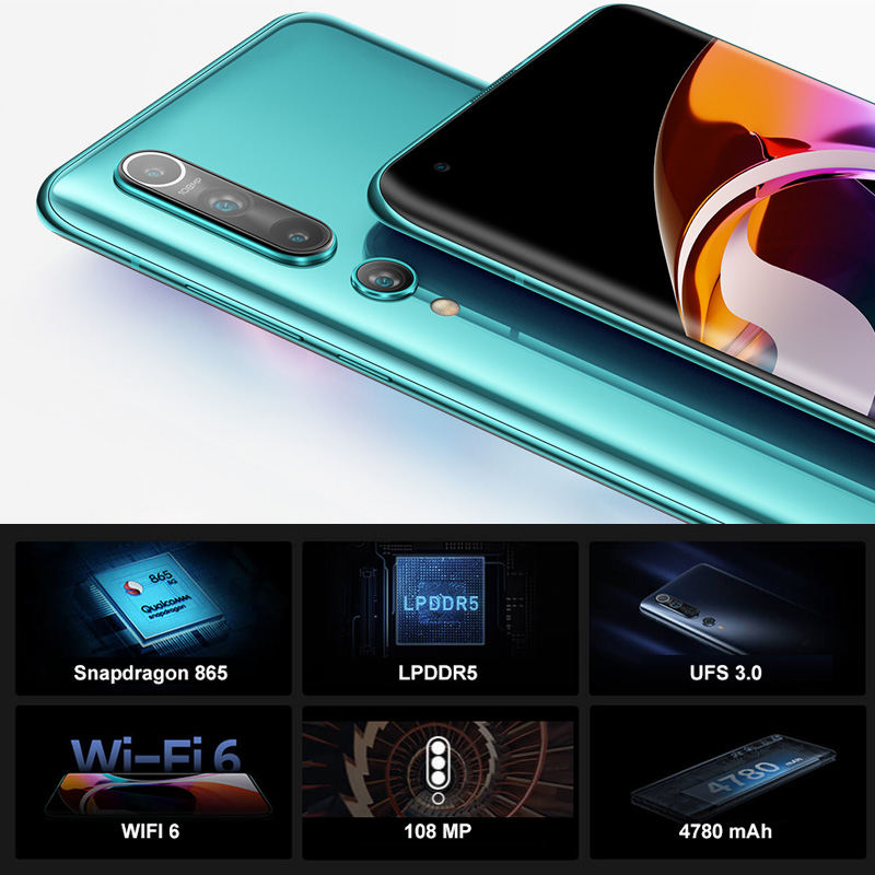 Купить Смартфоны xiaomi mi 10 5G: отзывы, фото, характеристики в интерне-магазине Aredi.ru