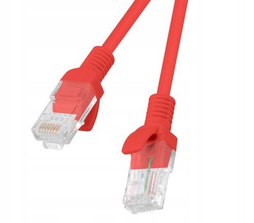 Kabel PATCHCORD KAT.6 FTP 30M CZERWONY FLUKE