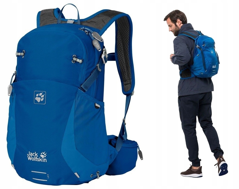 PLECAK JACK WOLFSKIN Moab Jam 18 Electric Blue