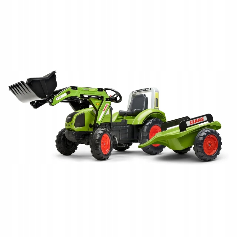 FALK Traktor na Pedały z Łyżką i Przyczepką