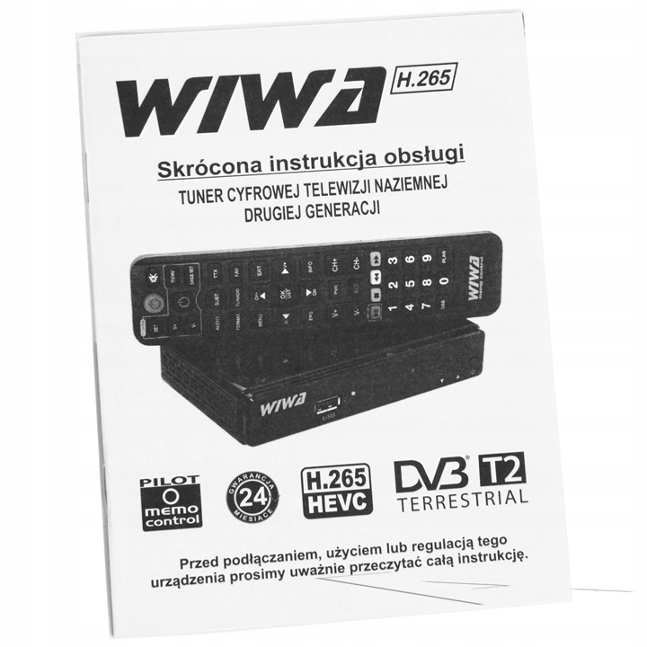 Купить Декодер Wiwa Tuner для наземного телевидения DVB-T H.265: отзывы, фото, характеристики в интерне-магазине Aredi.ru