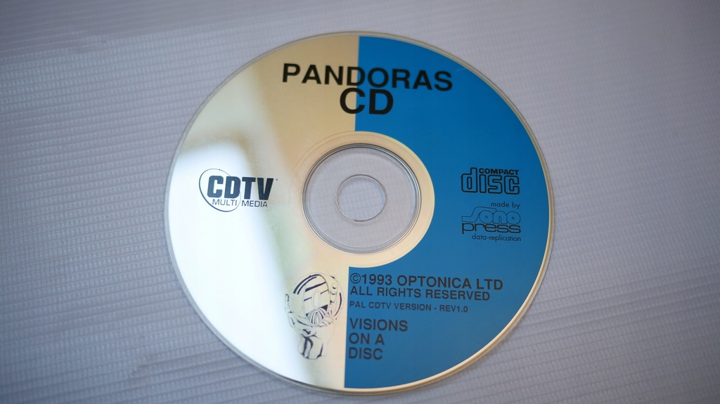 Amiga CDTV - PANDORAS CD