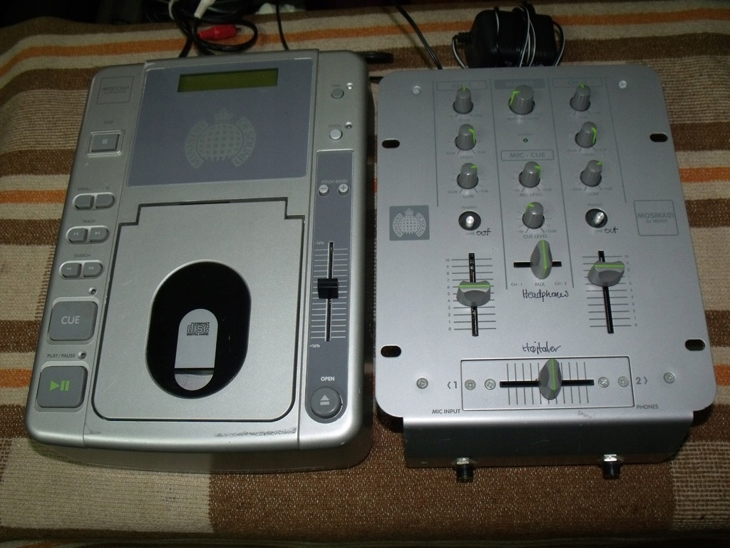 Mixer i CD dla DJ MOSTCD01 i MOSMX01
