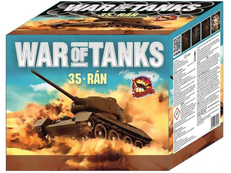 WYRZUTNIA WAR OF TANKS CLE4055 - 35 STRZAŁÓW 36MM