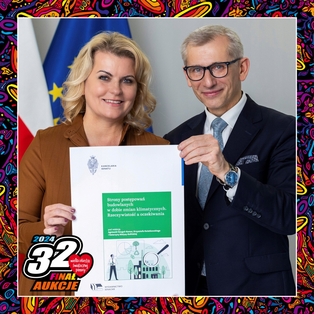 A. Gorgoń-Komor, K. Kwiatkowski: książka, spotkanie w Senacie RP i obiad