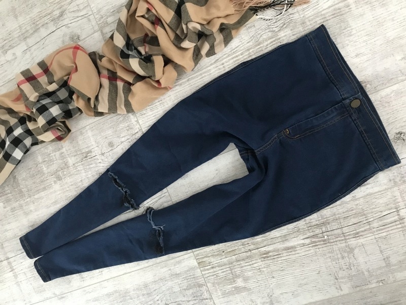 ASOS extra stretch rurki jeans 26 34