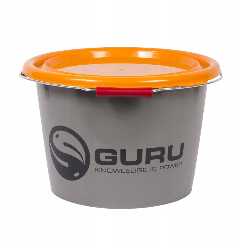 Wiadro Guru z przykrywką Bucket 18l Grey