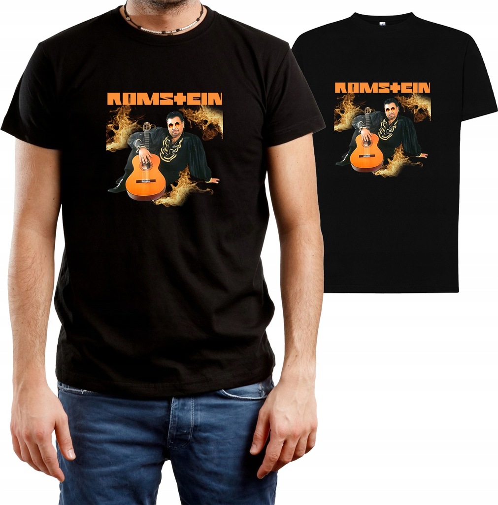 Koszulka Rammstein Śmieszna Prezent na Urodziny Muzyka Tshirt R-XS A466