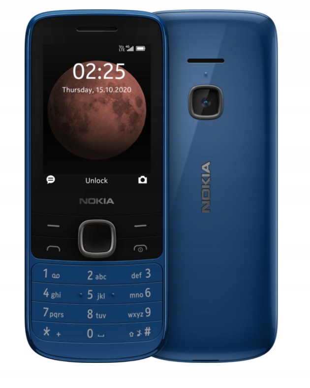 Купить Телефон Nokia 225 4G BLUE TA-1316 128RAM с двумя SIM-картами: отзывы, фото, характеристики в интерне-магазине Aredi.ru