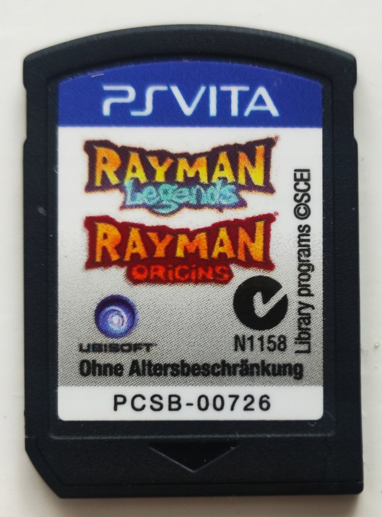 RAYMAN LEGENDS PL & RAYMAN ORIGINS - PS VITA