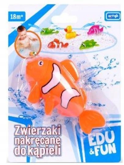 ZABAWKA DO WODY - POMARAŃCZOWA RYBKA EDU&FUN