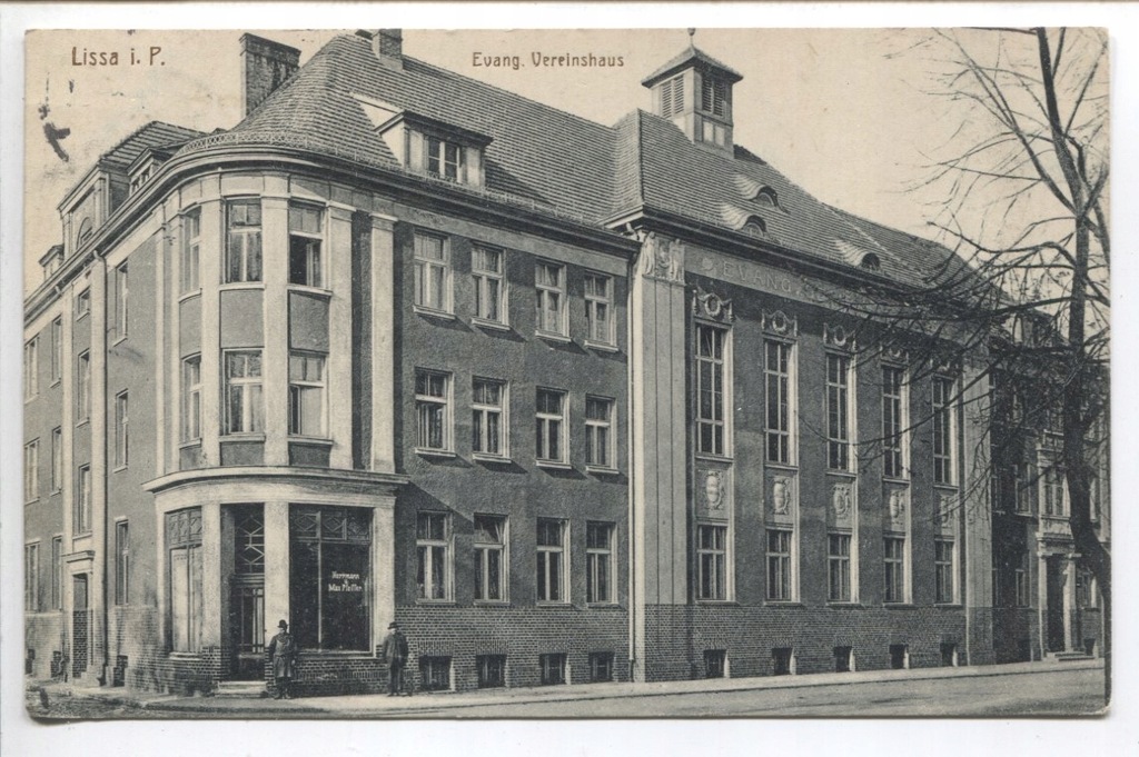Leszno, Lissa i P., Evang. Vereinshaus, 1916r. -1264