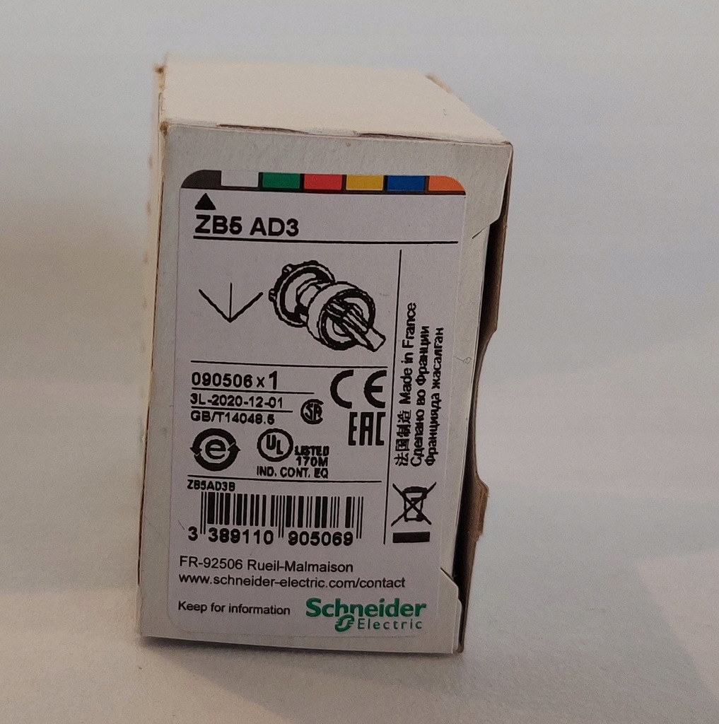 Napęd przełącznika 3 poł. bez samopowrotu ZB5AD3