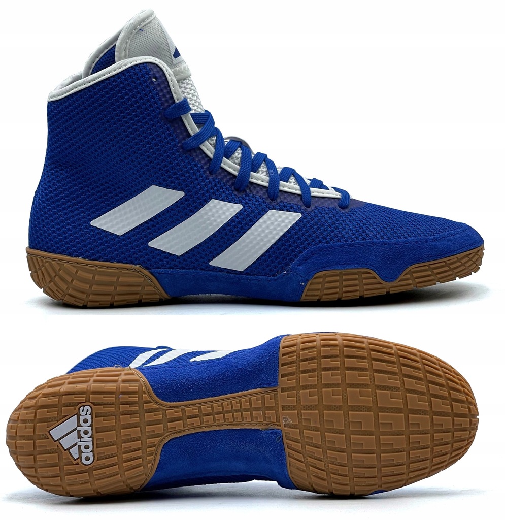 BUTY ZAPAŚNICZE ADIDAS TECH FALL BOKSERSKIE TRENINGOWE NIEBIESKIE r. 39 1/3