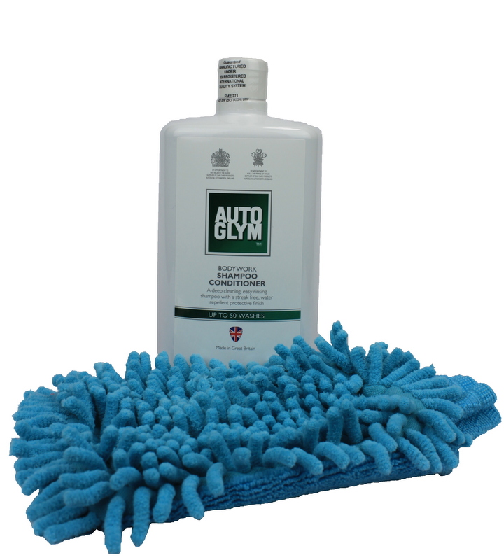 AUTOGLYM Bodywork Shampoo Conditioner 2w1 +GĄBKA!