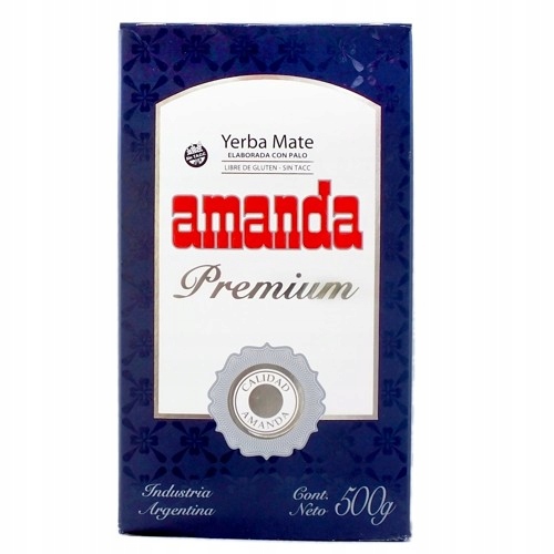 Yerba Mate Amanda Elaborada Con Palo Premium 0,5Kg