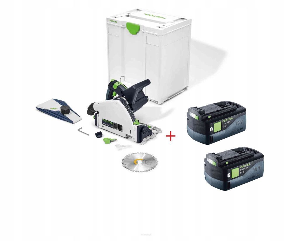 Pilarko zagłębiarka + 2x aku Festool TSC 55 REBI - PLUS PROMO 575687