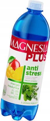 FUNKCJONALNA WODA MINERALNA MAGNESIA PLUS ANTISTRESS MANGO I MELISA 0,7l