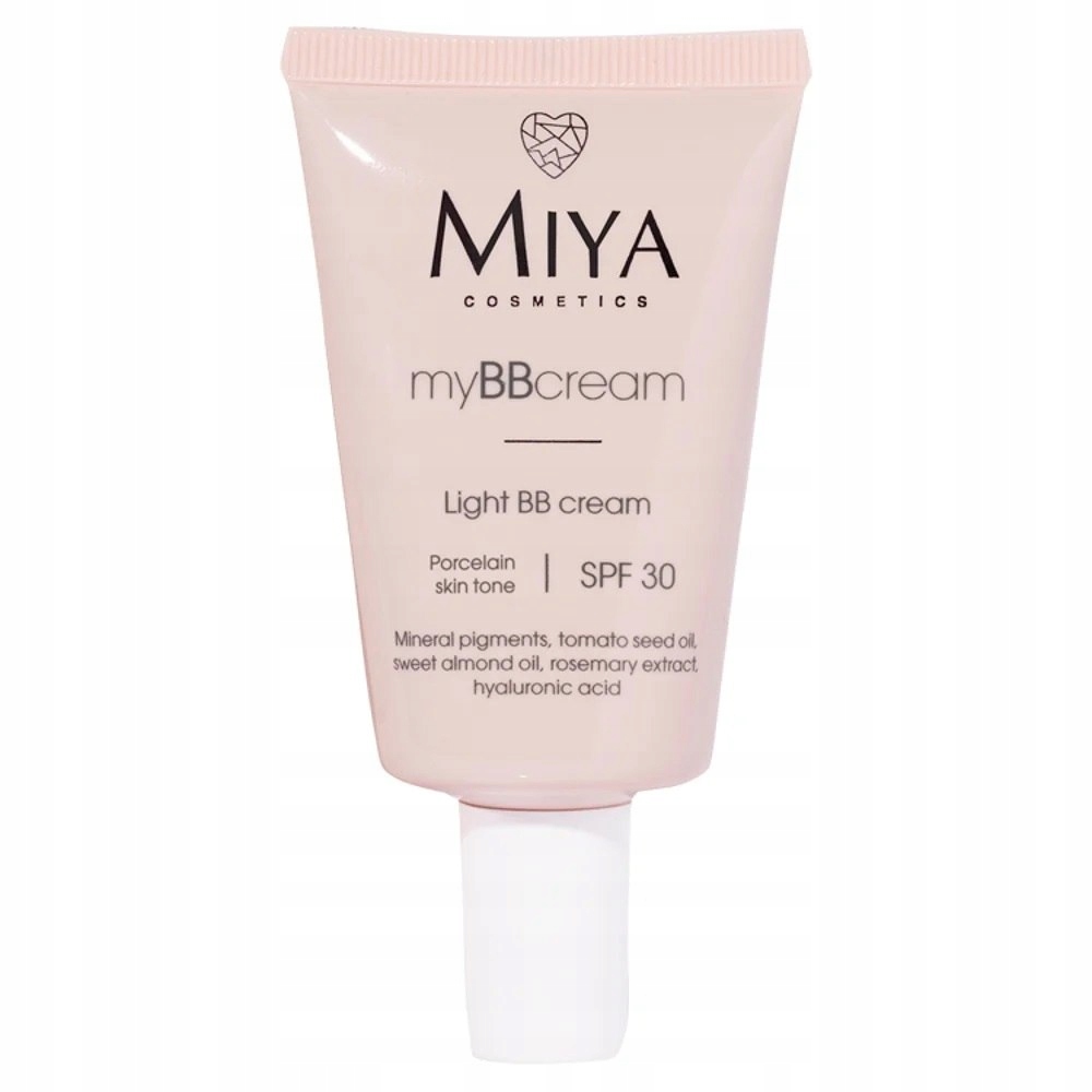 Miya Cosmetics My BB Cream SPF30 lekki krem koloryzujący do cery porcelanow