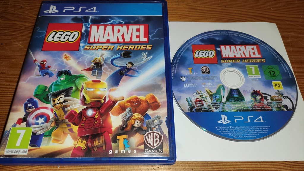 LEGO MARVEL SUPER HEROES ( PL ) - GRA NA PS4