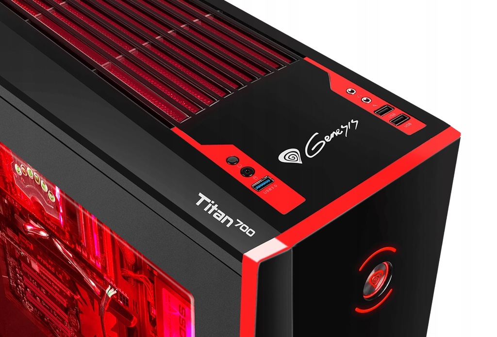 Купить КОРПУС ДЛЯ ИГРОВОГО ПК GENESIS TITAN 700 ATX LED: отзывы, фото, характеристики в интерне-магазине Aredi.ru