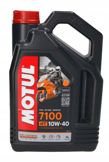 Olej silnikowy motocyklowy 10W40 MOTUL 7100 4L