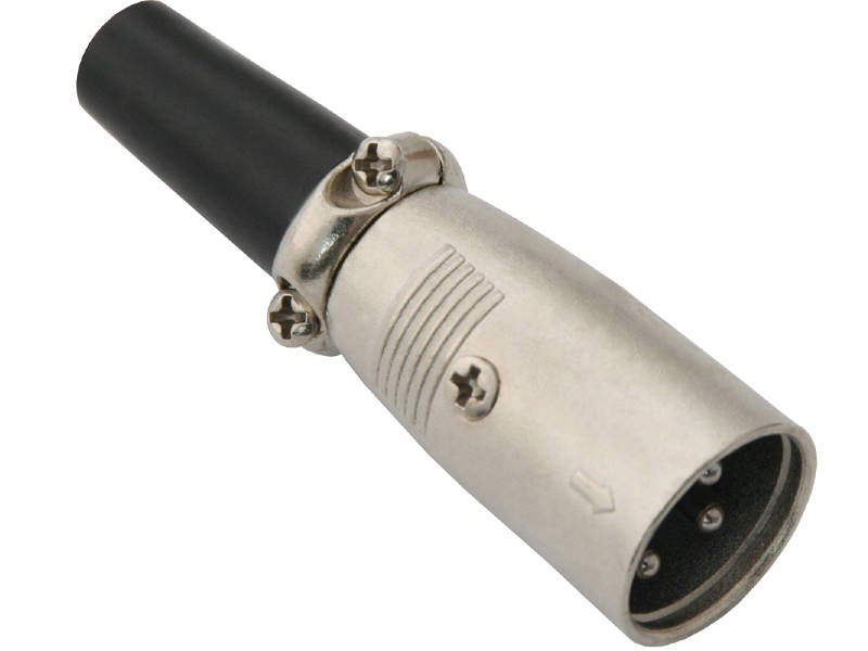 Wt.mikrofonowy XLR 3P na kabel skręc.odg (1PH)