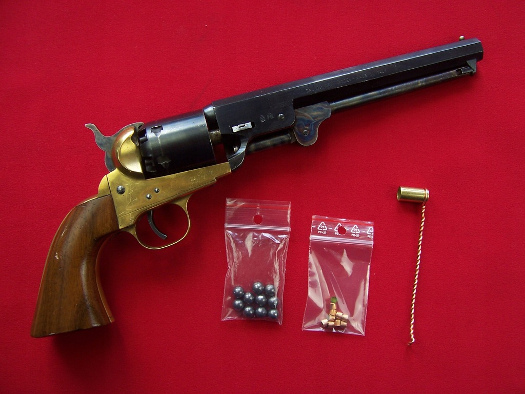 Rewolwer Colt Navy model 1861 Army 36 San Paolo