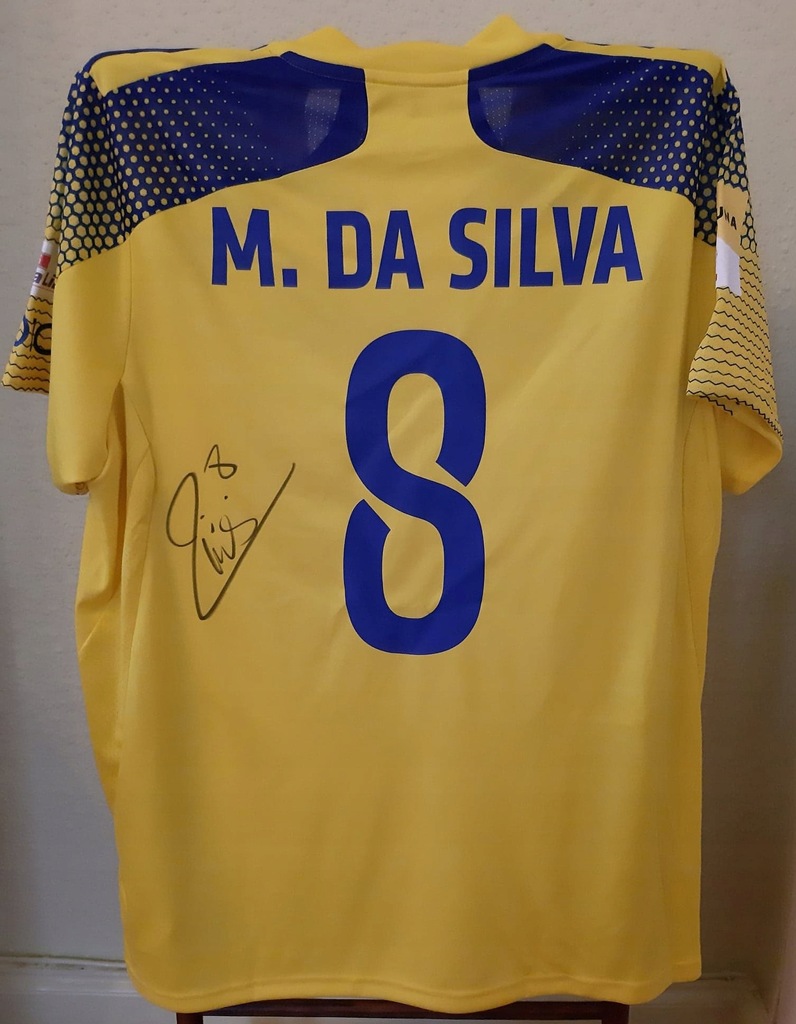 koszulka, Marcus da Silva Arka Gdynia, z podpisami