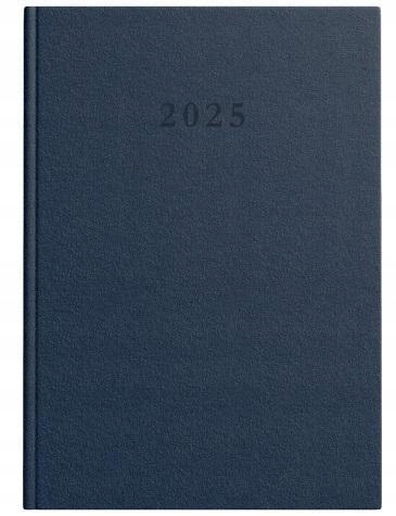 KALENDARZ 2025 KSIĄŻKOWY A4 STANDARD DTP GRANATOWY