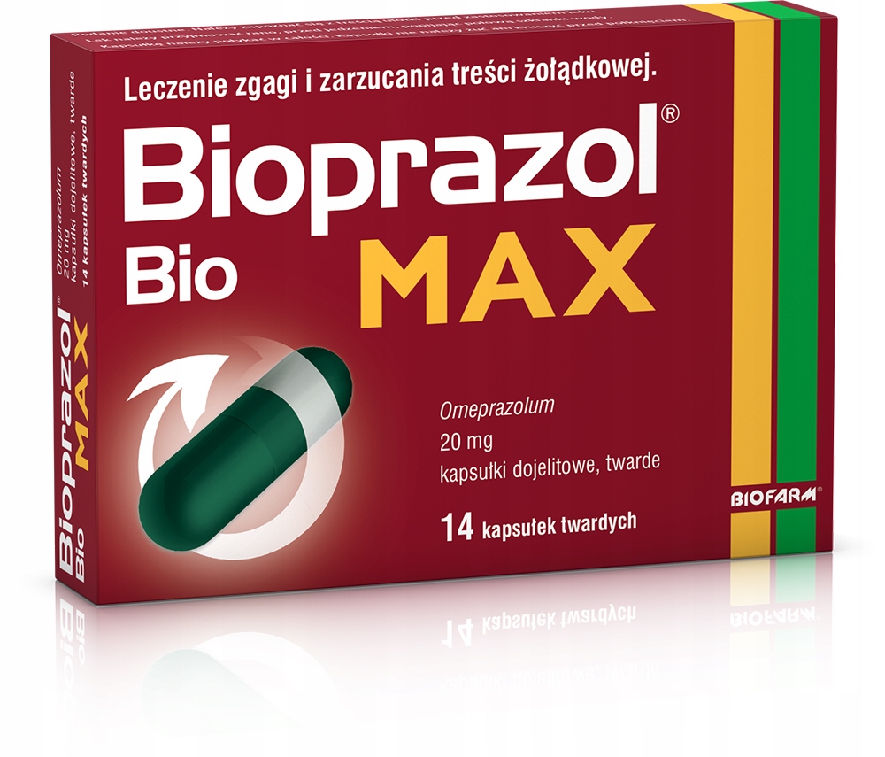 Bioprazol Bio Max 14 szt. kapsułki