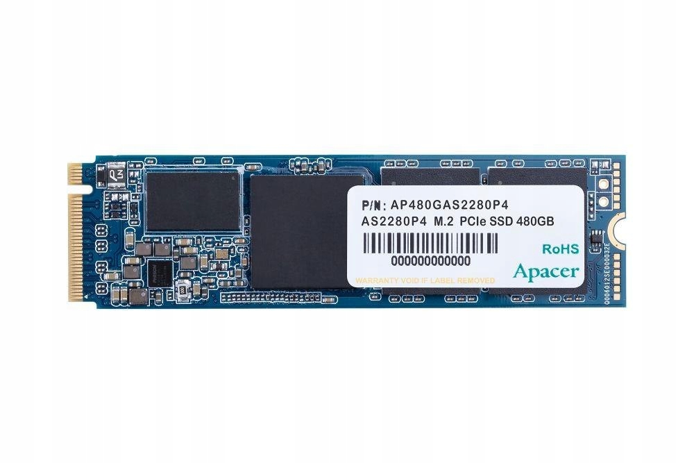 Dysk SSD Apacer AS2280P4 256GB M.2 PCIe Gen3 x4 22