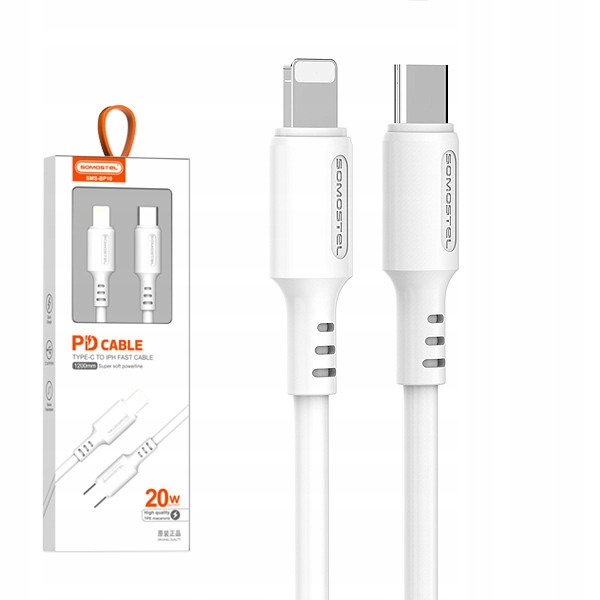 Kabel USB Typ-C Lightning Somostel 1,2 m zamiennik do Iphone 20W