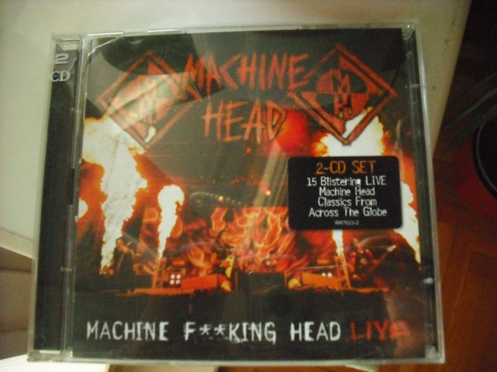 MACHINE HEAD – MACHINE F**KING HEAD LIVE - 2 CD