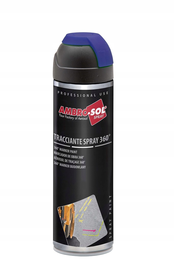 Ambro-Sol spray do znakowania asfaldu 500 ml,