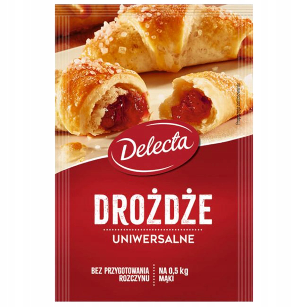 Delecta Drożdże uniwersalne 8g