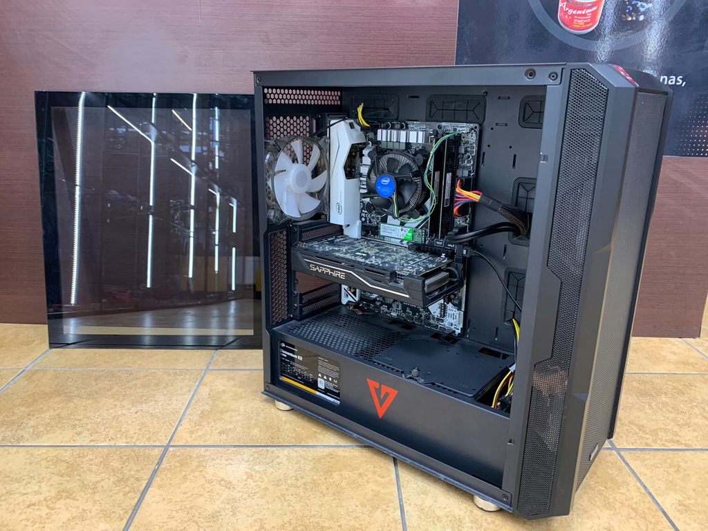 Komputer PC i5-7500/16GB RAM/RX 470 4GB/OBUDOWA