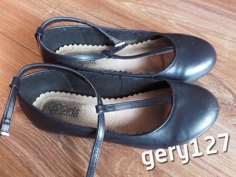 Buty balerinki granatowe roz 33 RESERVED