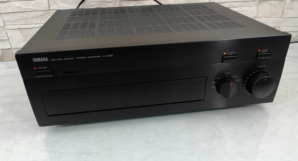 Yamaha AX-590 Mocny japoński wzmacniacz stereo - 12968594301