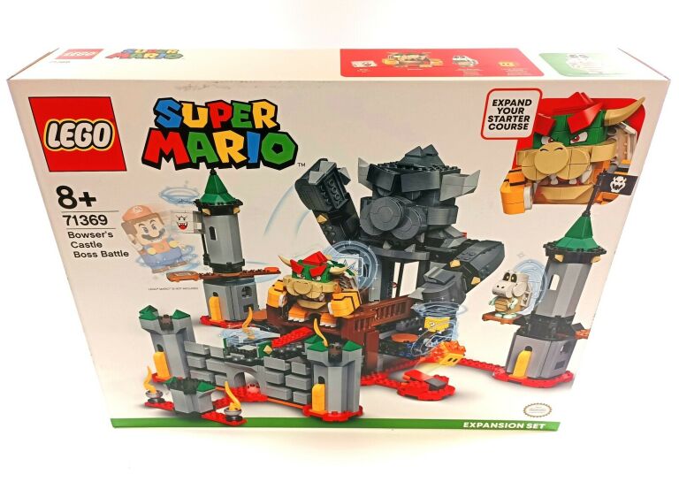 LEGO 71369 SUPER MARIO WALKA W ZAMKU BOWSERA - 11165704223 - oficjalne archiwum Allegro
