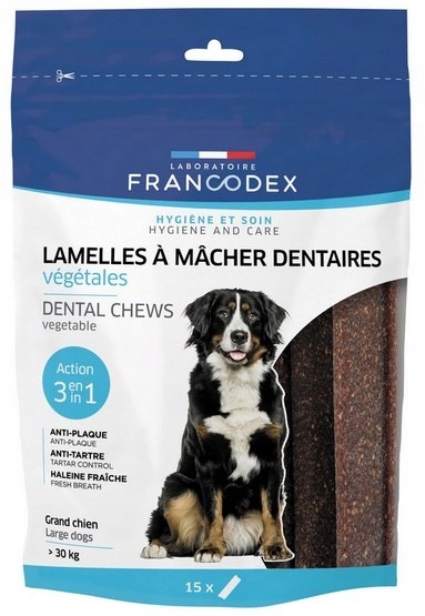 Francodex Paski Dental Large 15szt 490g [FR172366]