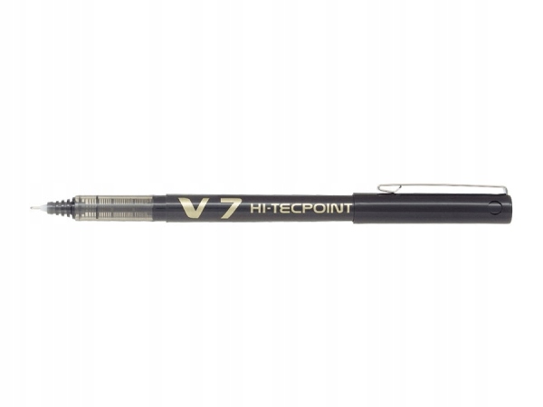 Cienkopis kulkowy Pilot Hi-Tecpoint V7 czarny (BX-