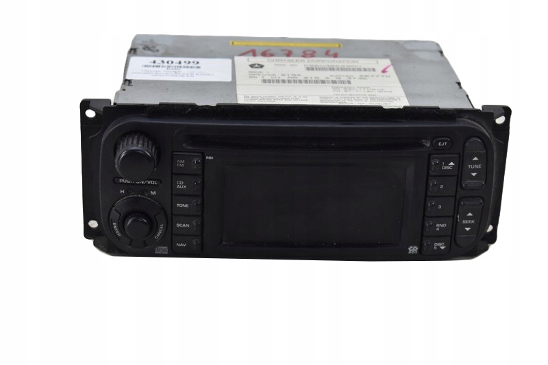 RADIO CD AUX NAWIGACJA NAVI CHRYSLER VOYAGER 4 IV