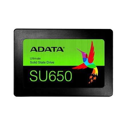 ADATA Ultimate SU650 1000 GB, obudowa SSD 2,5", interfejs SSD SATA